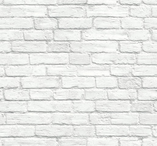 White Brick Wallcovering - Toffee