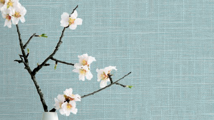 Linen Wallcovering sample - links to information page.