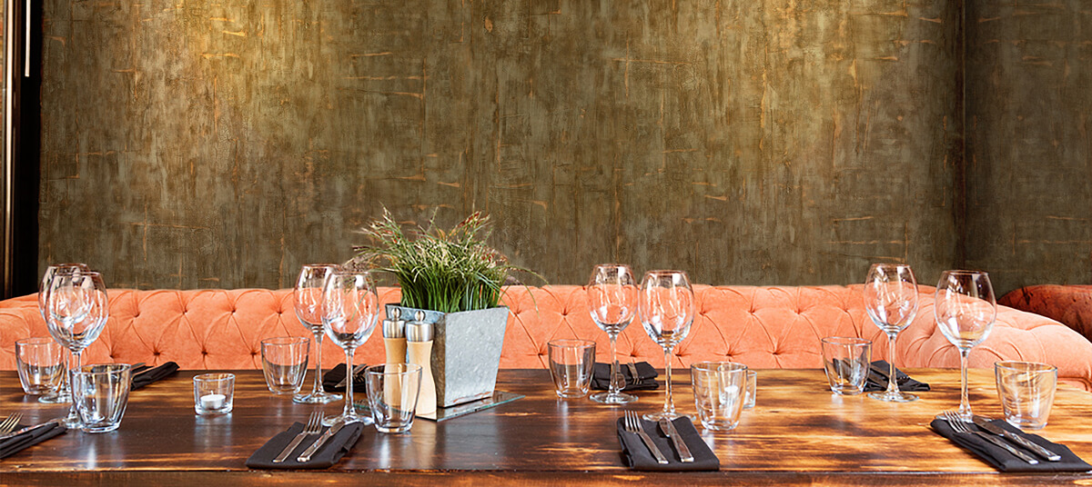 Commercial Wallcovering - Alloy product photo dining room wall