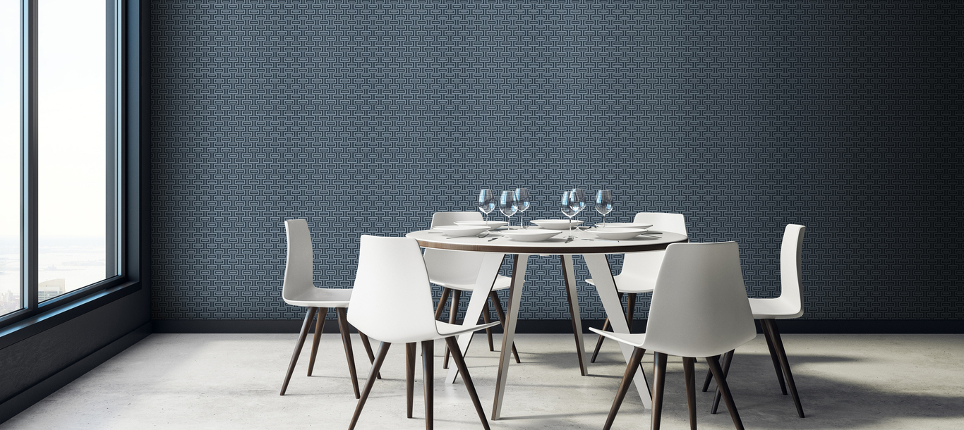 Commercial Wallcovering - Mod product photo dining area