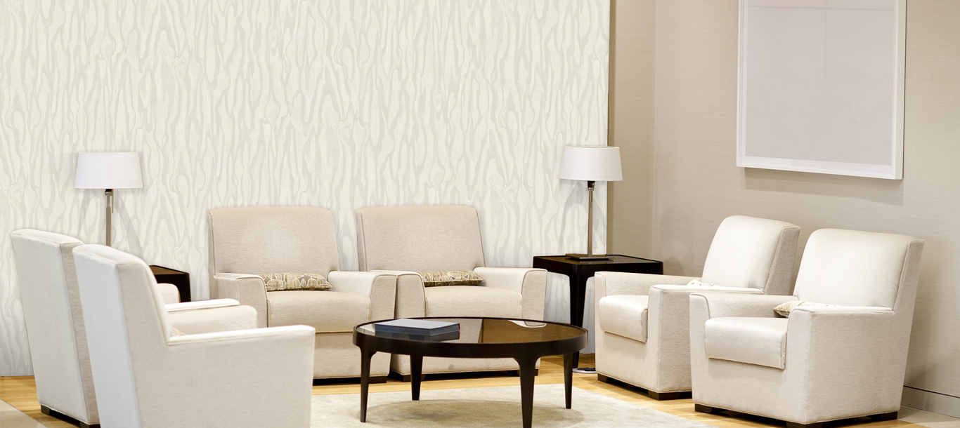 Commercial Wallcovering - Sequoia product photo lobby waiting area