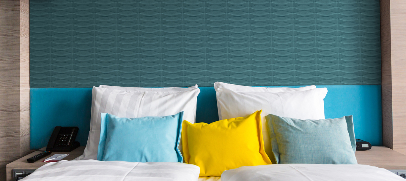 Commercial Wallcovering - Volans product photo hotel bedroom